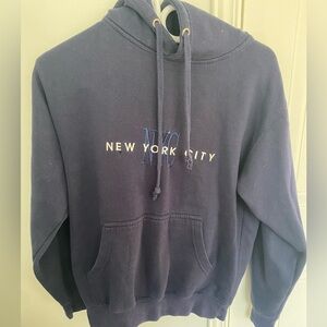 New York City navy blue hoodie